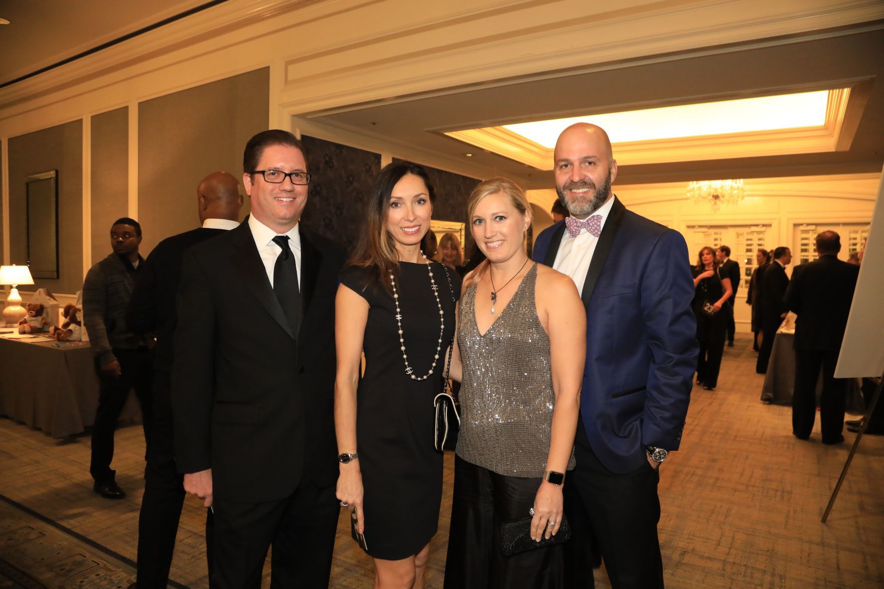 Chris Jones, Elena King, Melody and James Fox